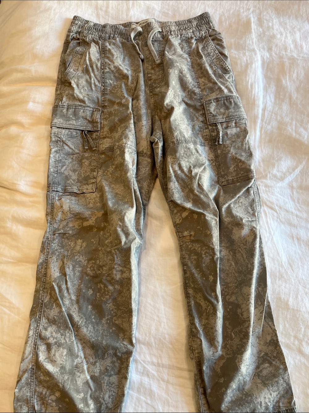 Hollister Men’s M Baggy Drawstring Cargo Pant